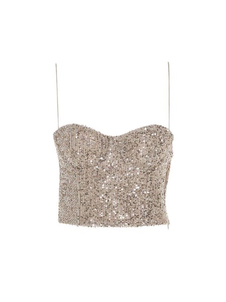 Rochas Sequin Top