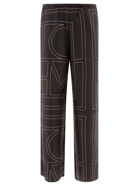 Toteme "Monogram" Pj-Style Trousers