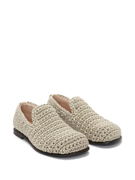 JW Anderson Crochet Moccasin Loafers