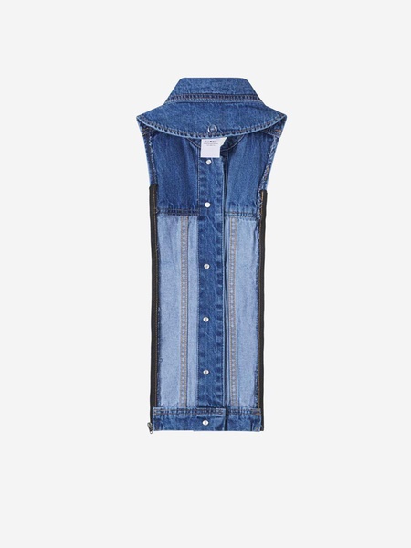 Veronica Beard Dickey Denim Vest