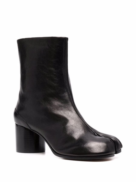 Maison Margiela Tabi 60Mm Leather Ankle Boots