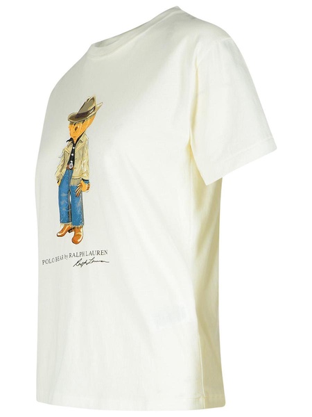 Polo Ralph Lauren White Cotton T-Shirt