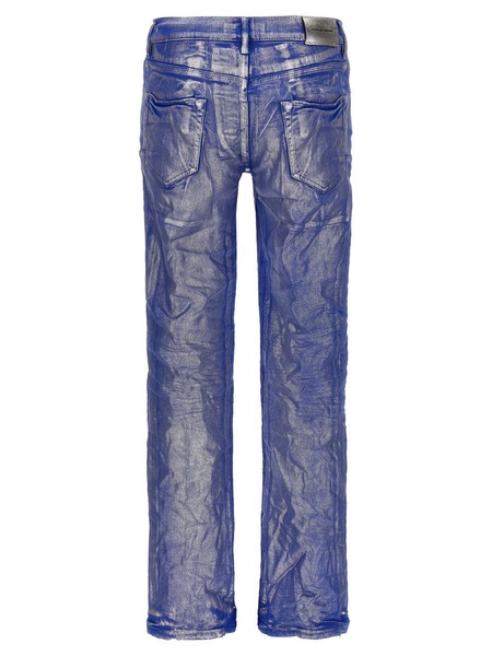 Purple Brand 'Silver Foil Flare' Jeans