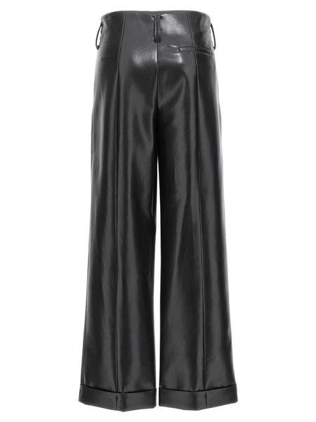 Faux Leather Trousers