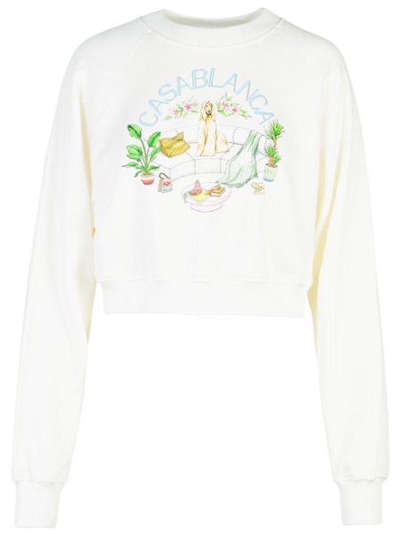 Casablanca Sweatshirt With Logo