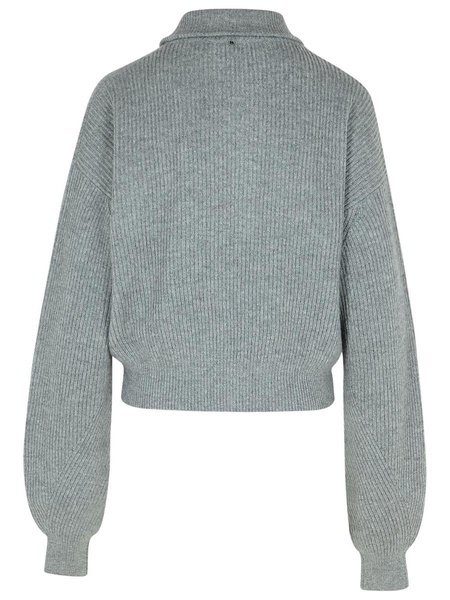 Sportmax 'Leisure' Grey Cashmere Blend Cardigan