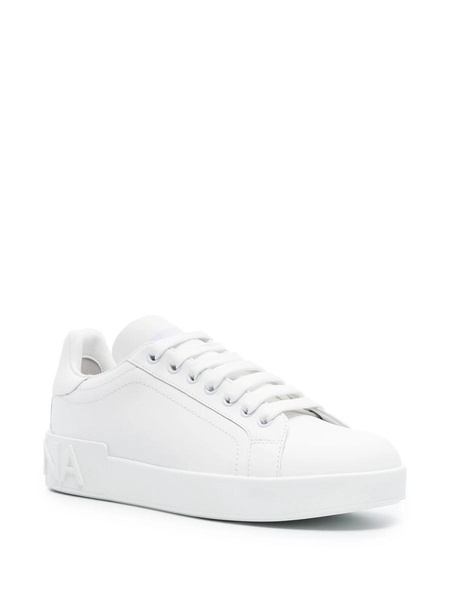 Dolce & Gabbana Portofino Leather Sneakers