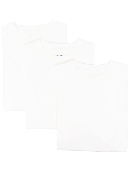 Jil Sander Plus Logo Cotton T Shirt 3pack