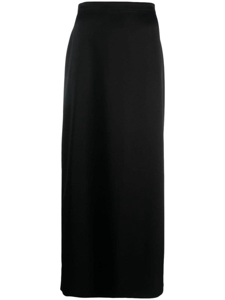 Lanvin Long Satin Skirt