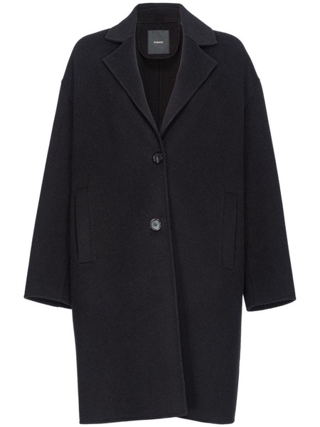 single-breasted wool coat