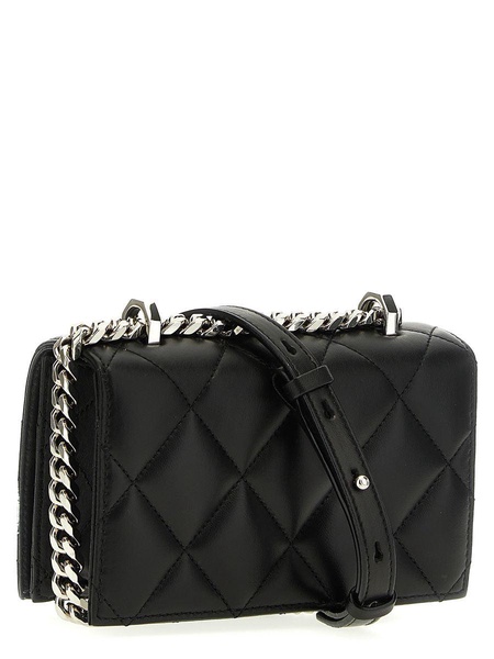 Alexander Mcqueen 'Mini Jewelled Satchel' Crossbody Bag