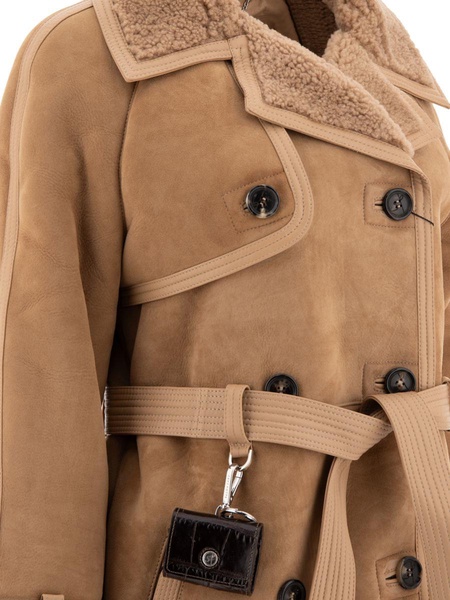 Saks Potts "Alexa" Trenchcoat-Style Coat