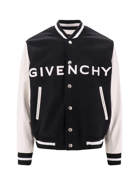 Logo-Patch Varsity Bomber Jacket