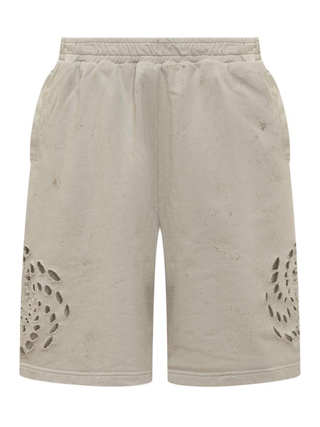 M44 Label Group Shorts With Vortex Pattern