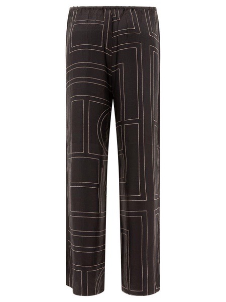 Toteme "Monogram" Pj-Style Trousers