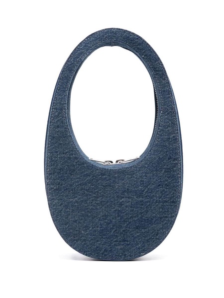 Coperni Swipe Denim Mini Leather Handbag