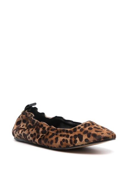 Isabel Marant Leopard-Print Ballerina Shoes