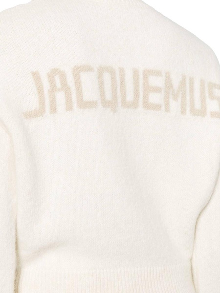 La Maille Jacquemus logo-intarsia jumper