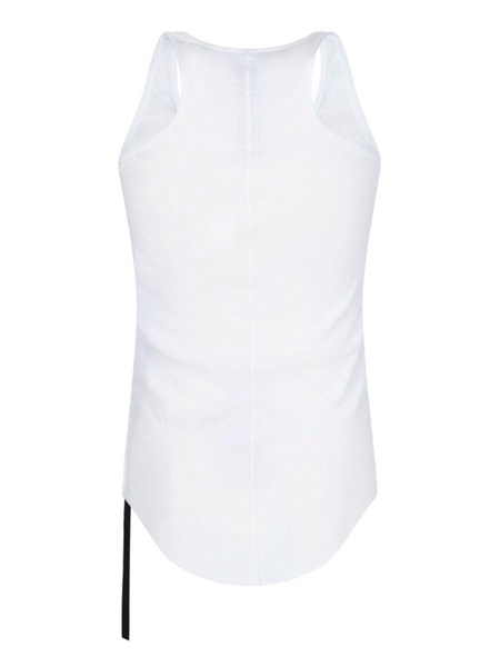 Rick Owens DRKSHDW Scoop Neck Sleeveless Tank Top