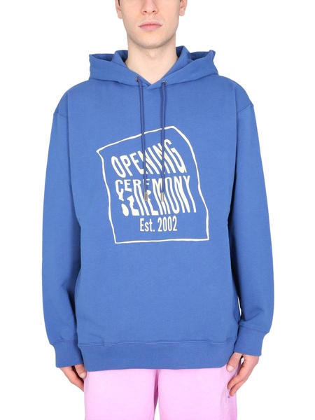 Opening Ceremony Sweatshirt With Logo Box