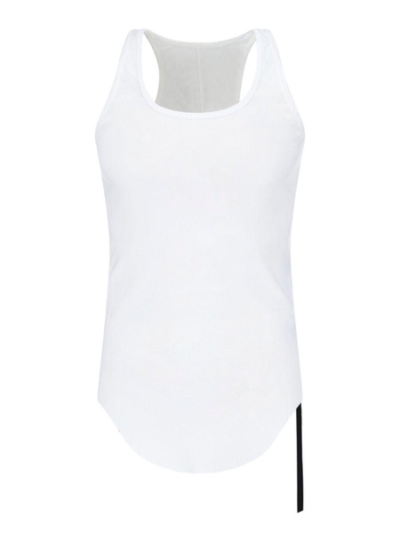 Rick Owens DRKSHDW Scoop Neck Sleeveless Tank Top