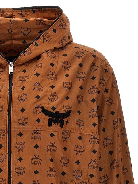 Mcm Jacket With Logo Print