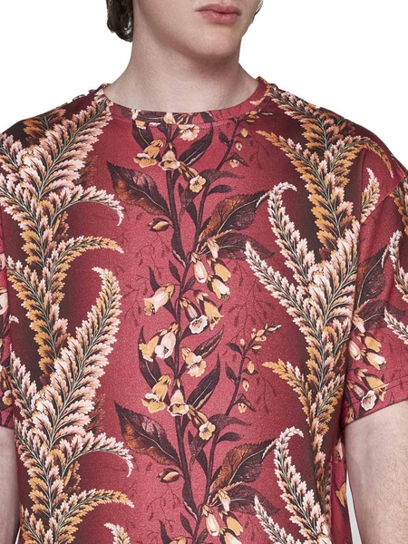 Etro Allover Floral Printed Short-Sleeved Shirt