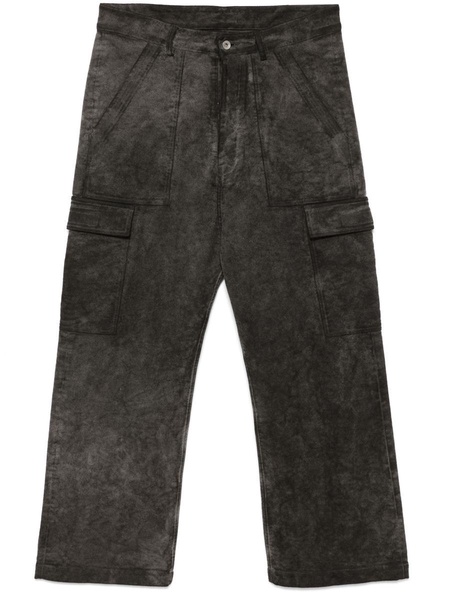 Rick Owens Drkshdw Distressed Cargo Trousers