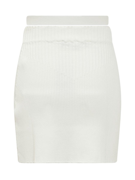 Andreādamo Ribbed Skirt