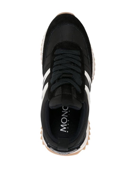 Moncler Pacey Sneakers In Nylon And Suede Leather.