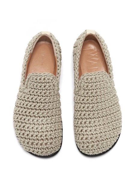 JW Anderson Crochet Moccasin Loafers