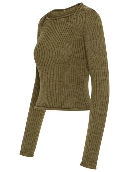 Sportmax Green Alpaca Blend Valico Sweater