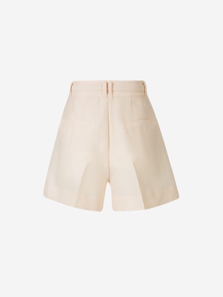 Zimmermann Wool Belt Bermudas