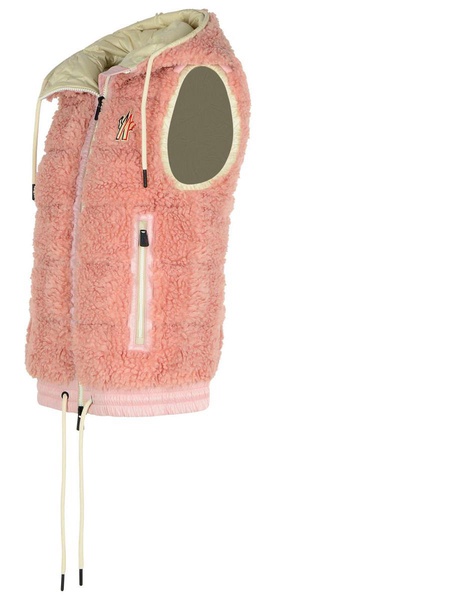 Moncler Grenoble Pink Polyester Vest