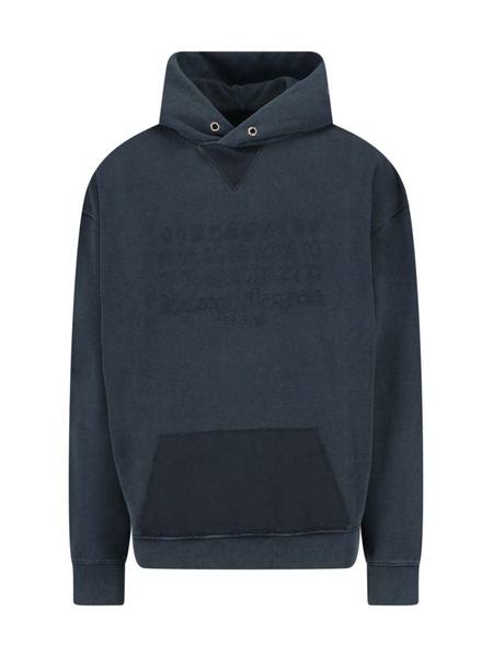 Logo Embroidered Reverse Hoodie