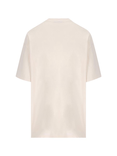 Prada Logo Triangle Crewneck T-Shirt