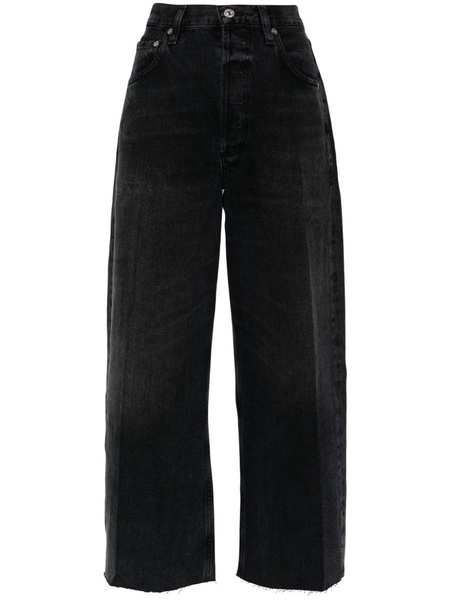 Citizens Of Humanity Ayla Raw Hem Cropped Jeans