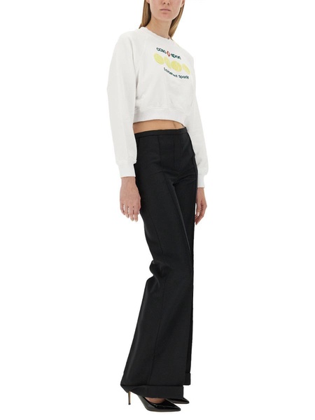 Casablanca Cropped Sweatshirt