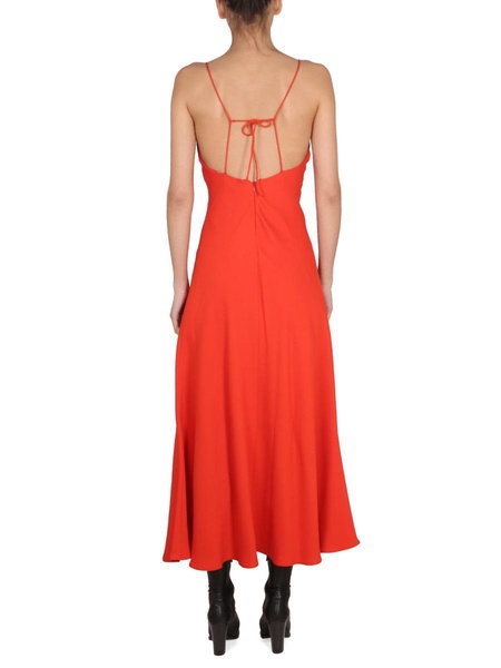 Stella McCartney Maxi V-Neck Dress