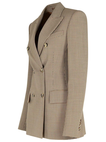 Sportmax 'Ocroma' Brown Wool Blend Blazer