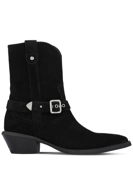 Tex suede ankle boots