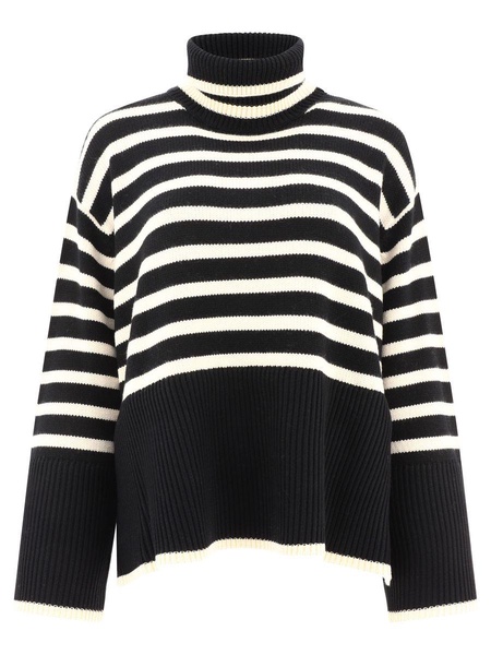 Toteme "Signature Stripe" Turtleneck Sweater