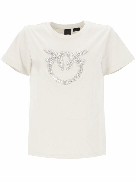 Love Birds Embellished T-shirt