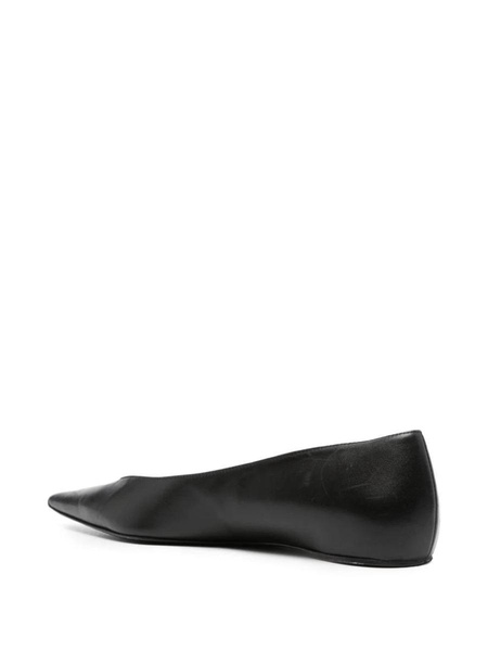 The Asymmetric ballerina shoes