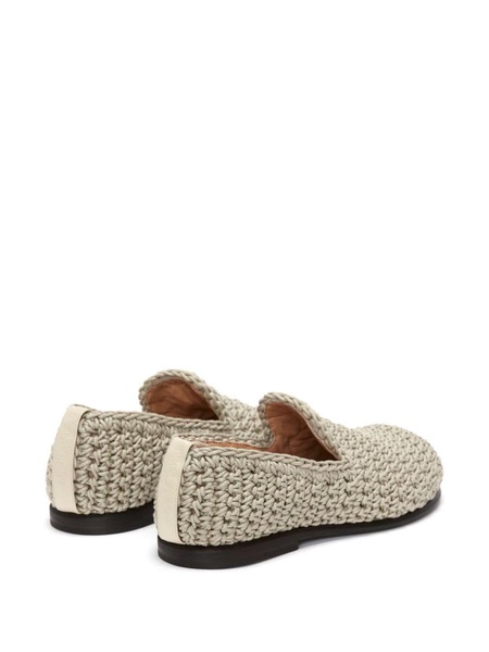 JW Anderson Crochet Moccasin Loafers