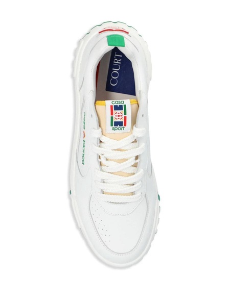 Casablanca Court Sneakers In Leather