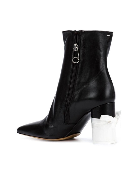 Maison Margiela Leather Boot Black/White