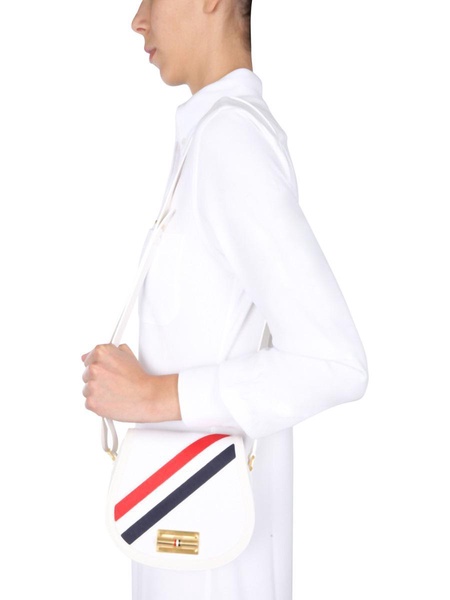 Thom Browne Diagonal Stripe Small Shoulder Bag