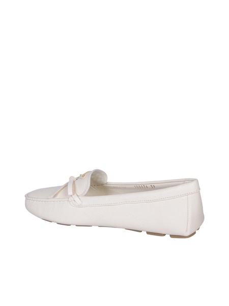 Prada Triangle-Logo Slip-On Loafers