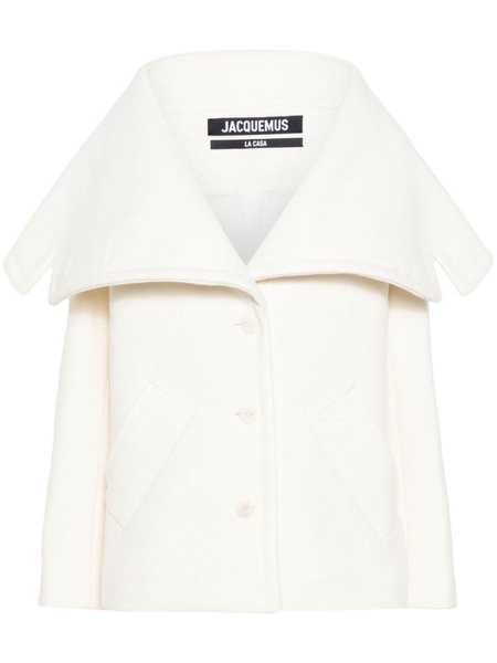 Jacquemus Wool Le Caban Caruso Short Coat